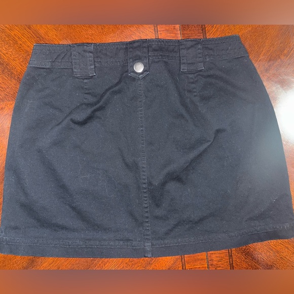 Wild Fable Charcoal Skirt with Front Detail - Picture 8 of 8